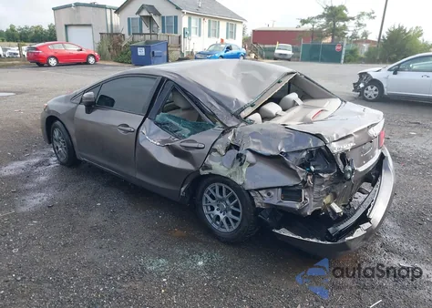 2014 Honda Civic Lx z USA, uszkodzony, nr VIN 2HGFB2F52EH556205